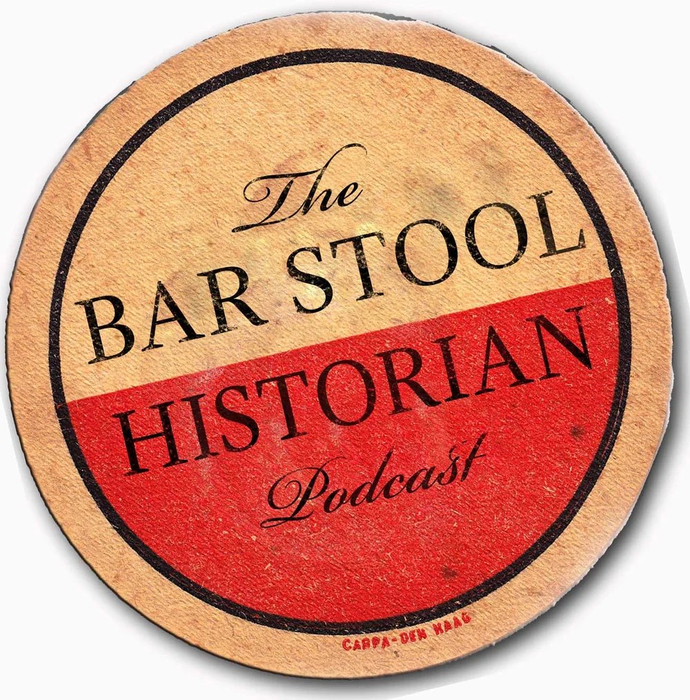 The Bar Stool Historian beer-mat logo